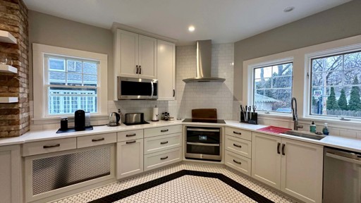 Kitchen with Sleek Fixtures