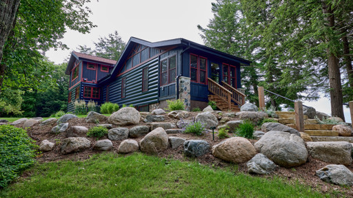 Stairs to Lake