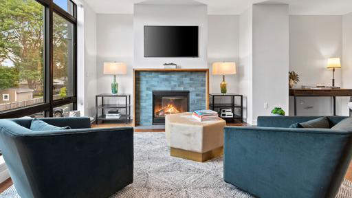 Modern Seating and Stellar Views