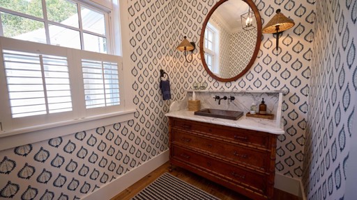 Beautiful Half Bath