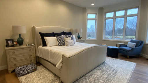 Bedroom with Nature-Inspired Hues