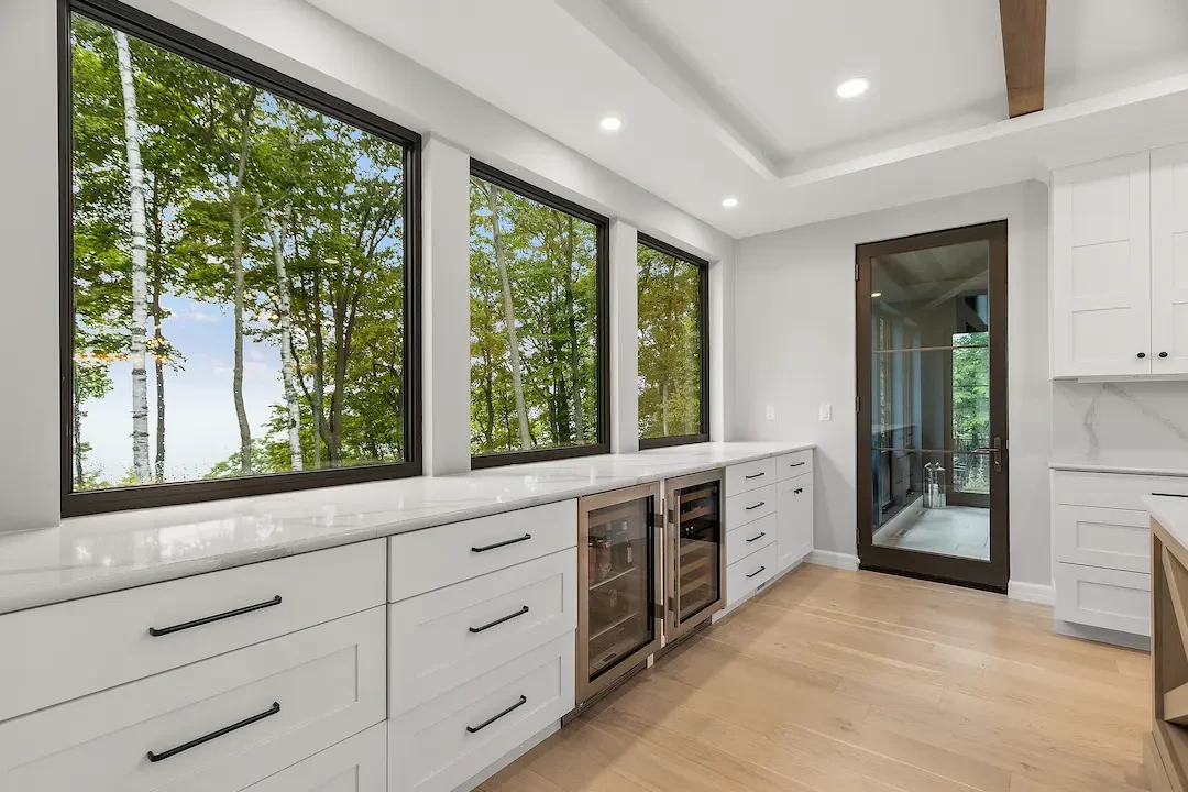 big open window on the roof of the house